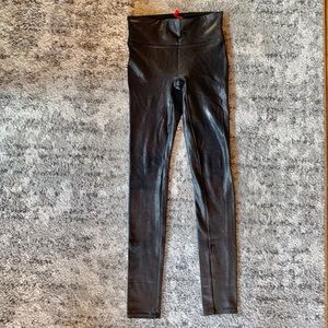 SPANX faux leather leggings